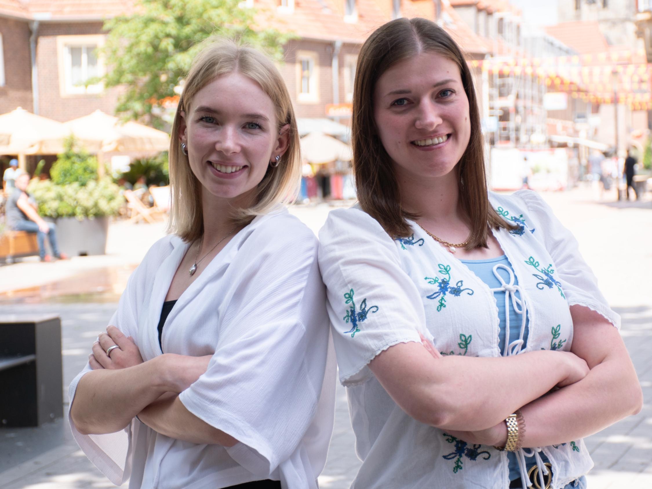 Emilie Epping und Nadine Hils (v.l.).