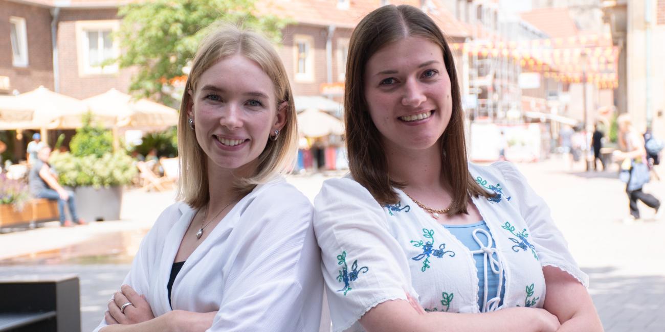 Emilie Epping und Nadine Hils (v.l.).