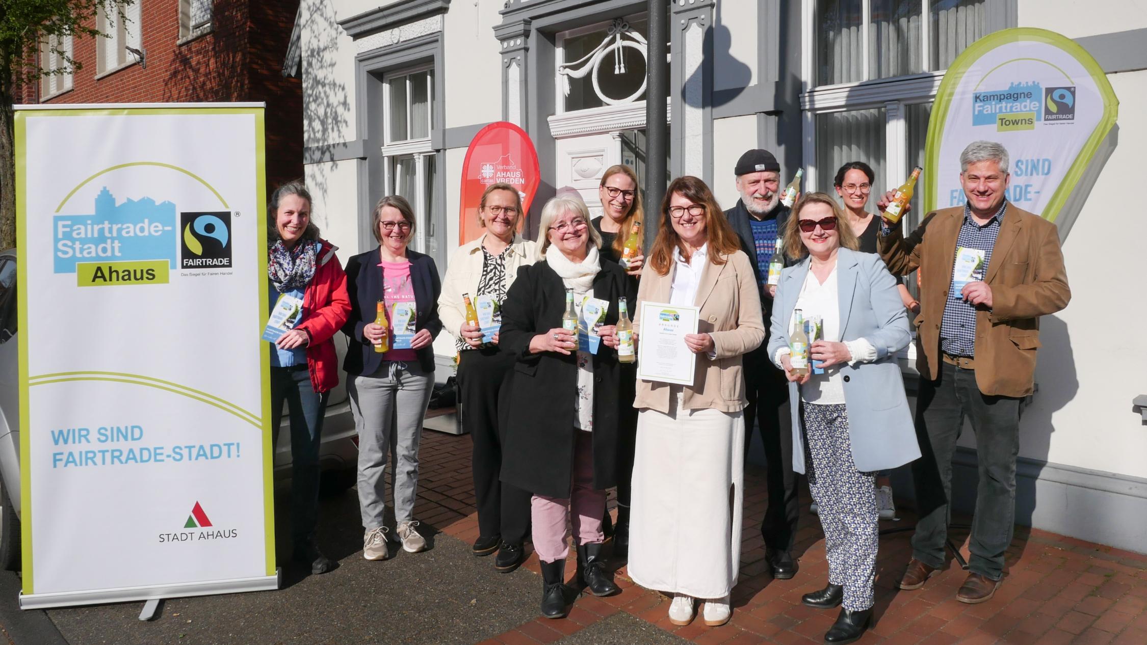 Die Mitglieder der Steuerungsgruppe Fair Trade.