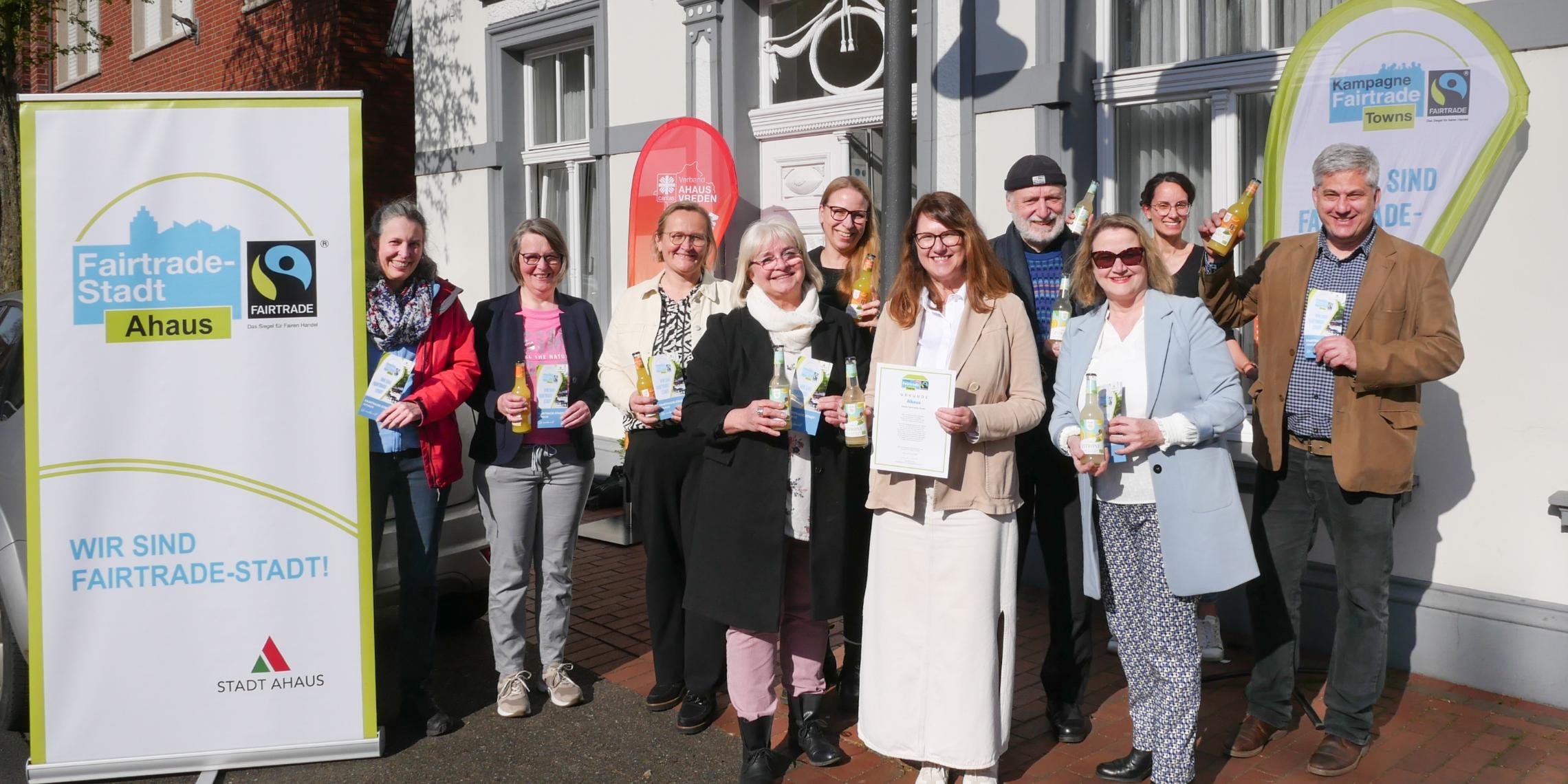 Die Mitglieder der Steuerungsgruppe Fair Trade.