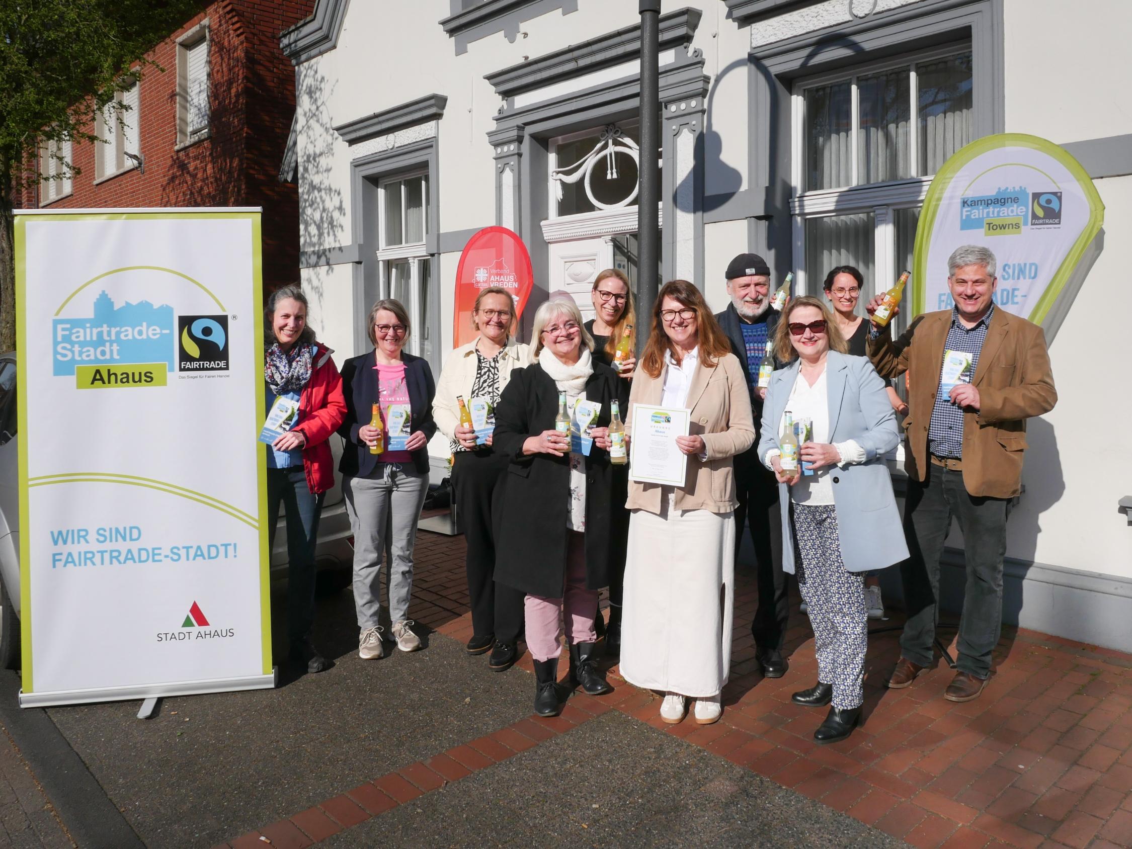 Die Mitglieder der Steuerungsgruppe Fair Trade.