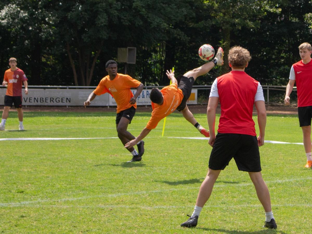 Die Mannschaft des Integrationslotsenprojektes belegte einen hervorragenden vierten Platz.