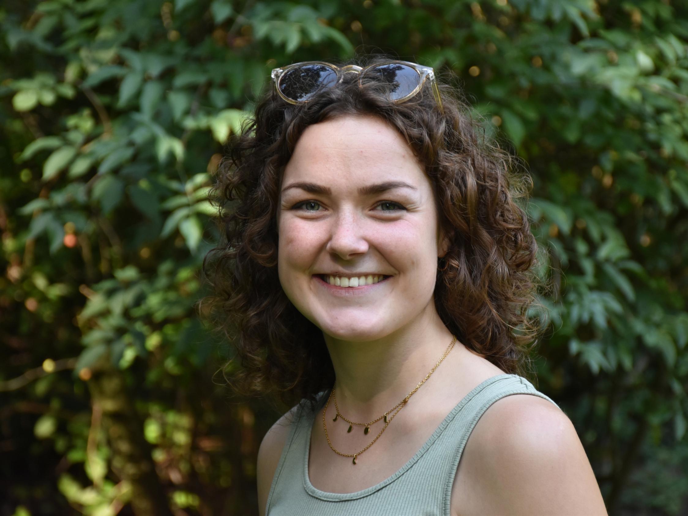 Julia Lauschus leitet seit dem 1. September den Hof Schünemann in Gronau.