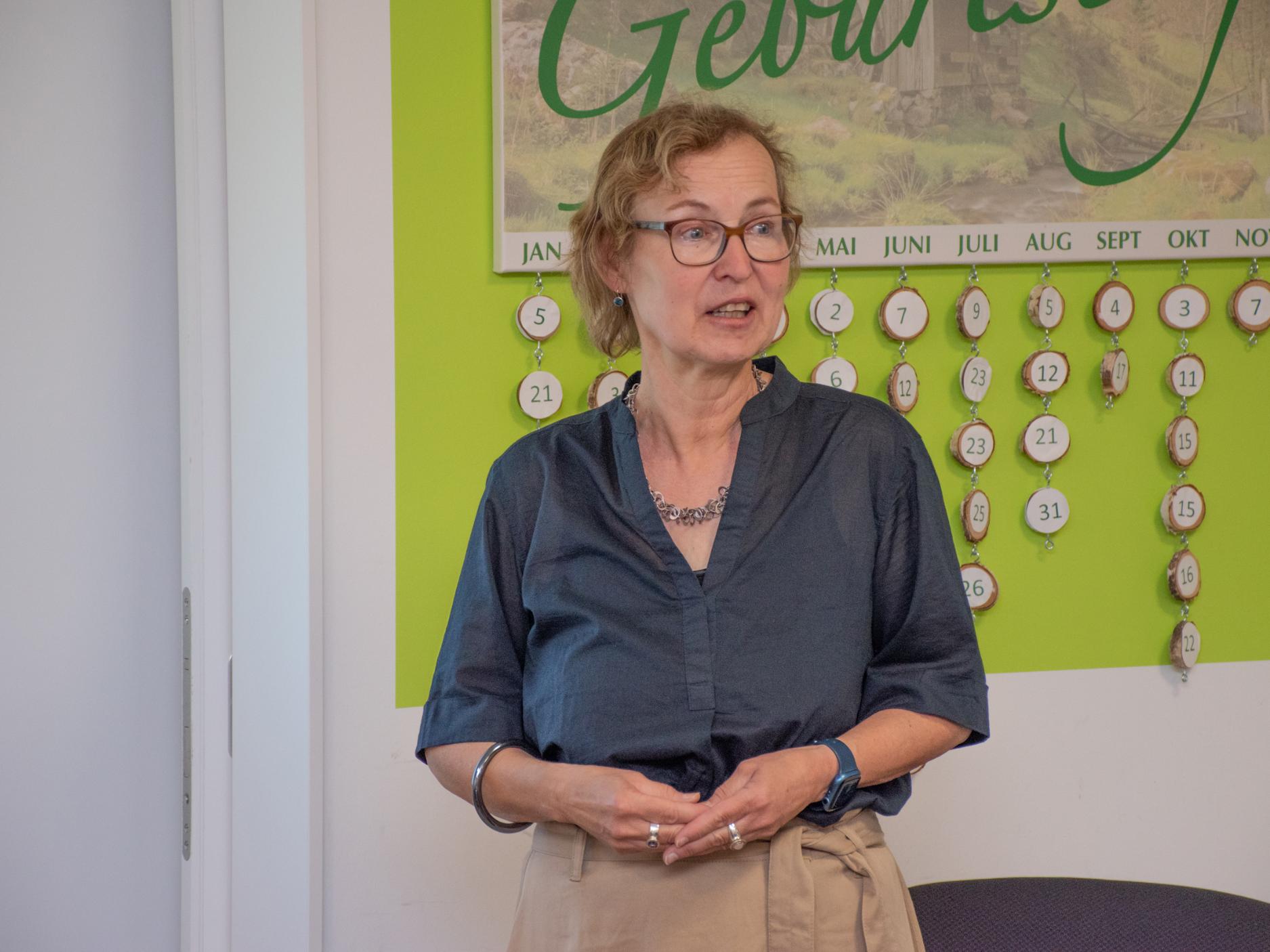 Dr. H. Elisabeth Philipp-Metzen referierte über die Kommunikation mit demenzkranken Menschen