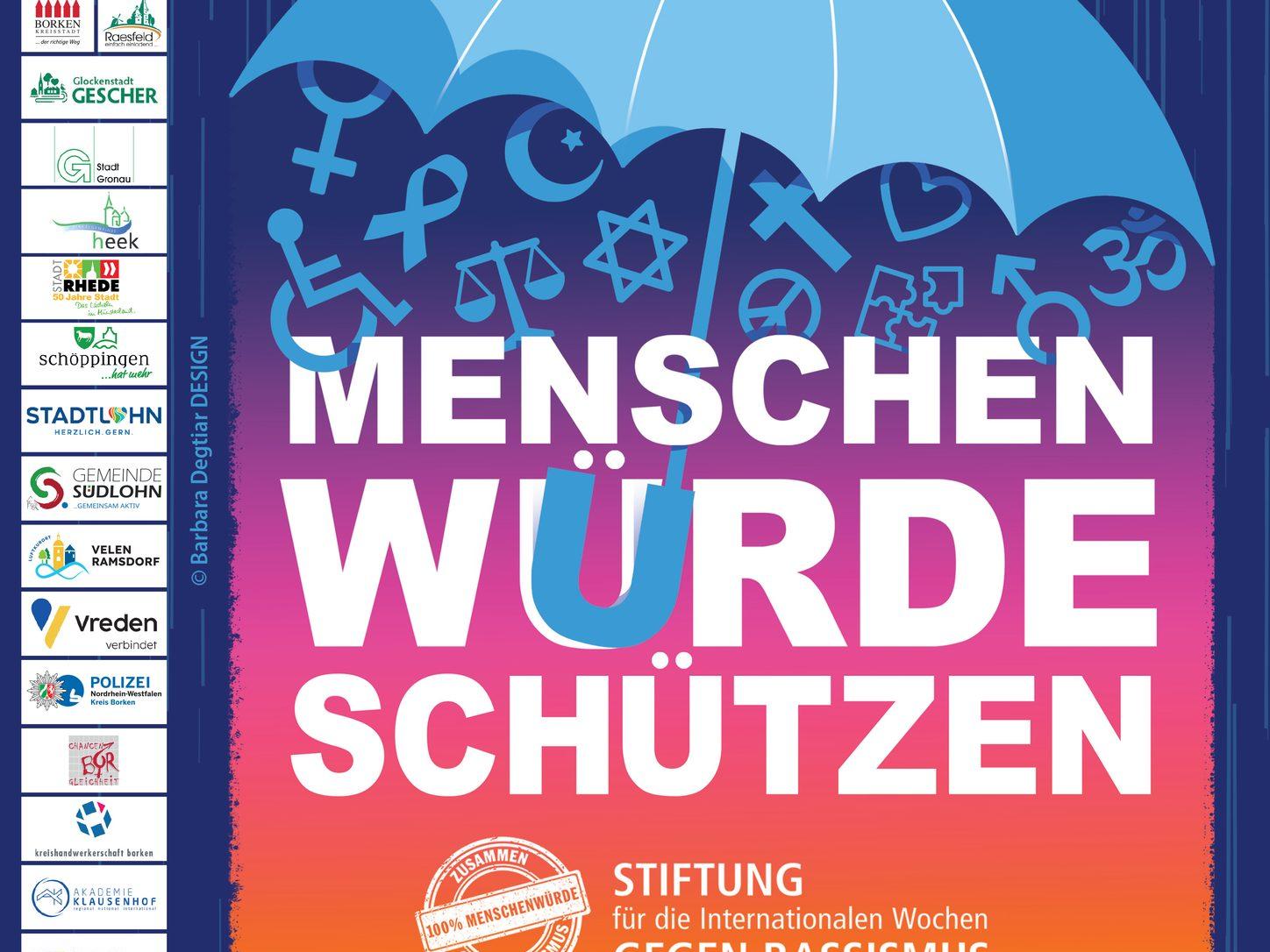 Plakat Wochen gegen Rassismus