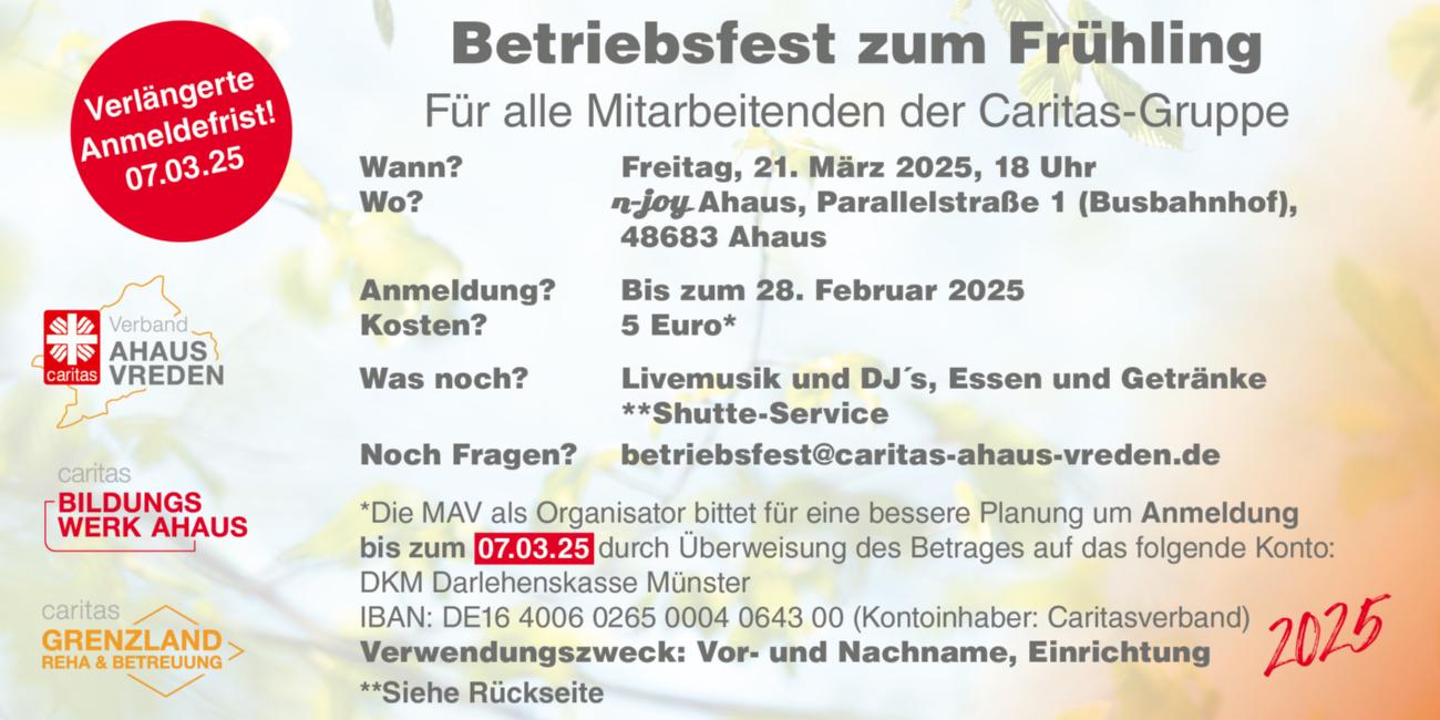 Frühlingsfest 2025