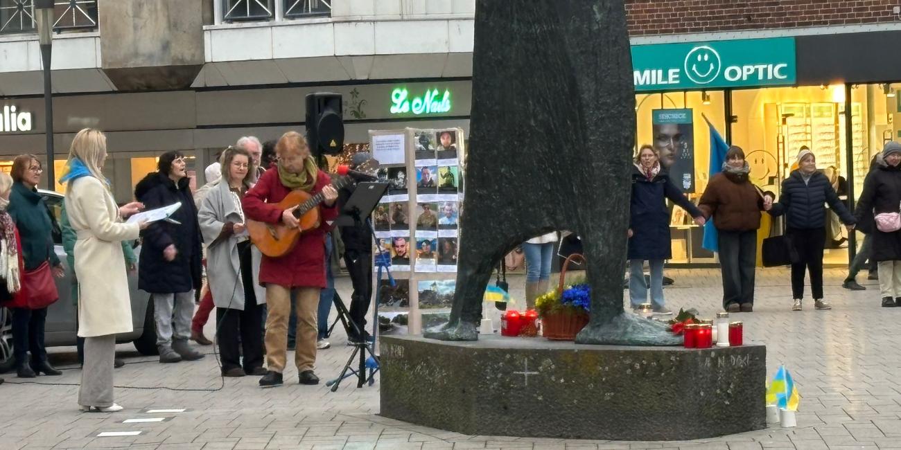 Gedenktag am Mahner in Ahaus