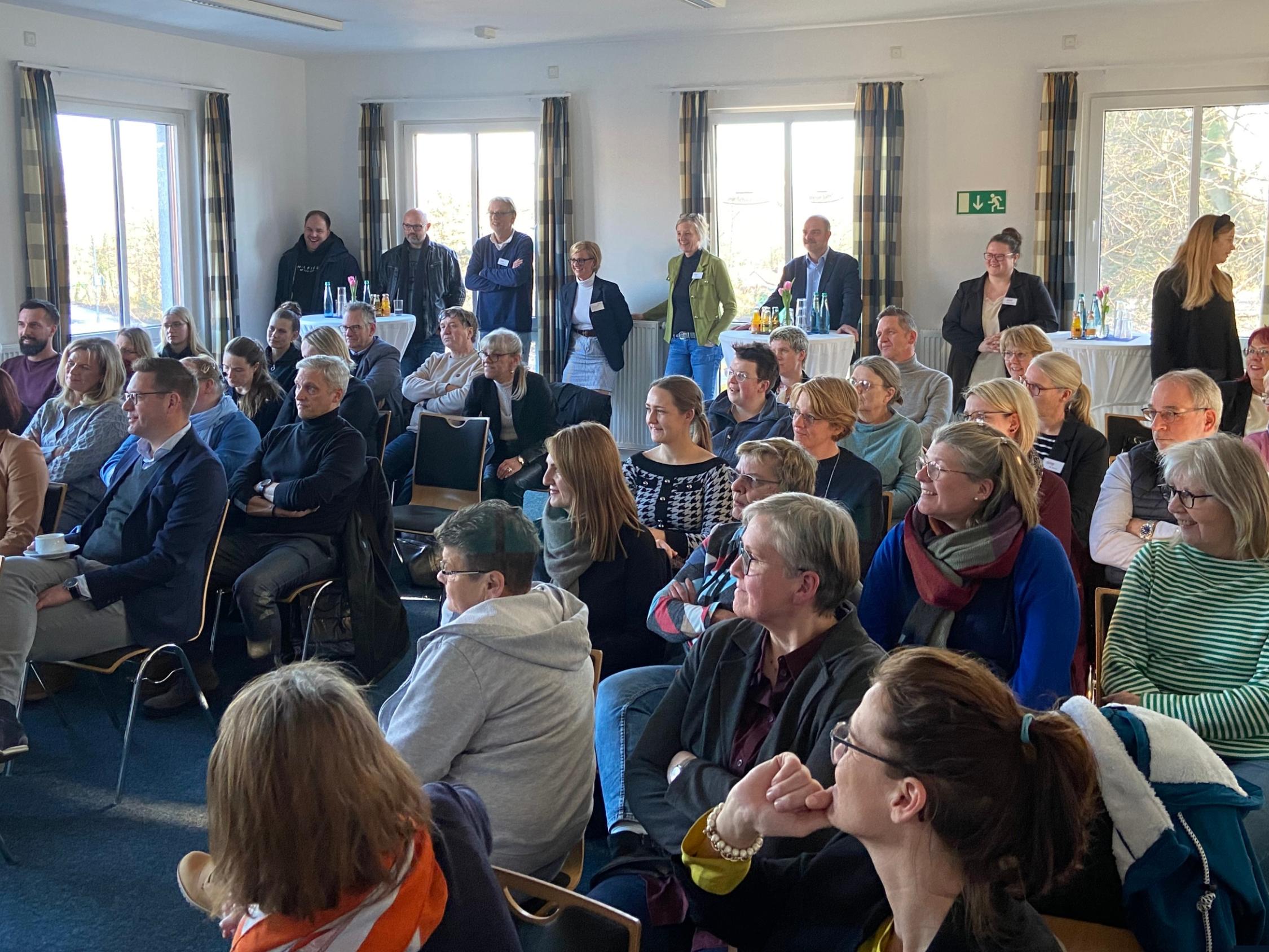 Das Caritas Bildungszentrum Rheine hatte zum Neujahrsempfang eingeladen.