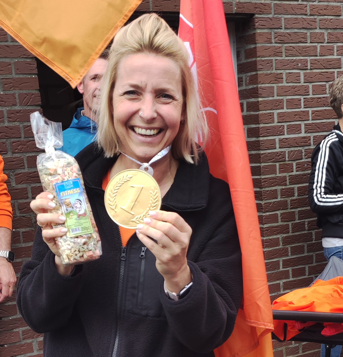 Die schnellste Läuferin des Caritasverbandes beim Firmenlauf: Sarah Vollmer.