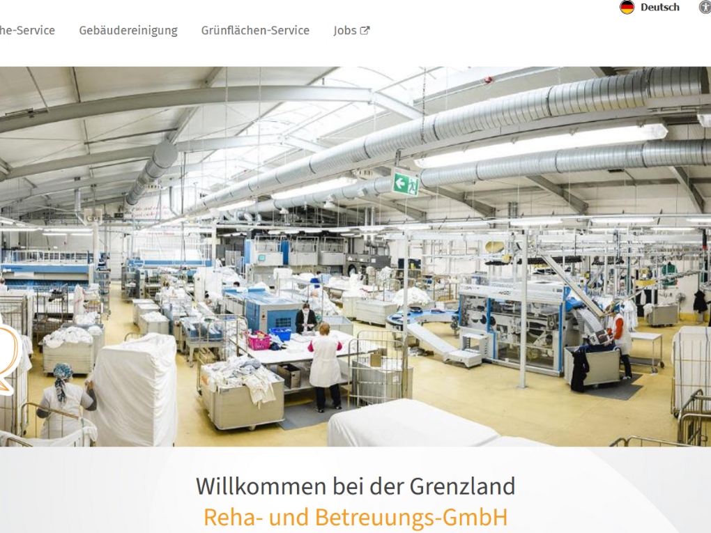 Die Grenzland Reha- und Betreuungs-GmbH hat ihren Internet-Auftritt modernisiert.