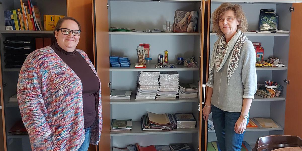 Silke Uelsmann (l.) und Margret Keck-Brüning.